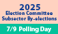 2025 Election Committee Subsector By-elections
